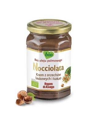 Nocciolata BIO krem z orzechów laskowych i kakao 650g