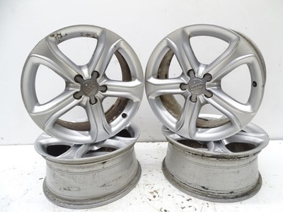 4 PIEZAS ALUFEGLI LLANTAS 17 5X112 8K0601025CE 7.5 ET45 AUDI A4 B8 RESTYLING A5  