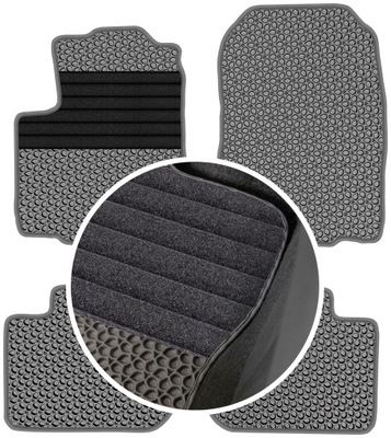 MITSUBISHI COLT VI 5D 08-12 ALFOMBRILLAS GOMA PARA COCHE EVA  