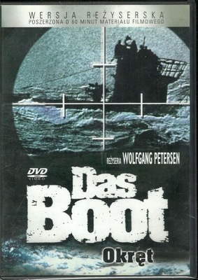 Film OKRĘT [DAS BOOT] WERSJA REŻYSERSKA płyta DVD