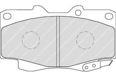 Ferodo гальмівні колодки гальмівні toyota hilux vii 2.5d/3.0d фото №1