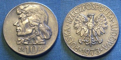 10 złotych 1973 T. Kościuszko