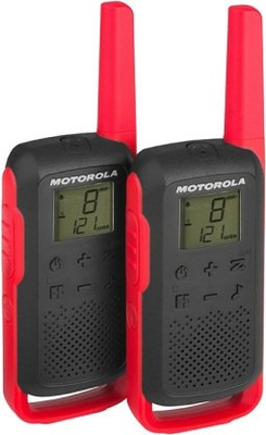 Radiotelefon PMR MOTOROLA T62 Talkabount Czerwony