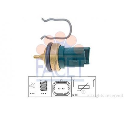 FACET SENSOR TEMPERATURA DEL MOTOR DE AGUA EPS 1.830.328  