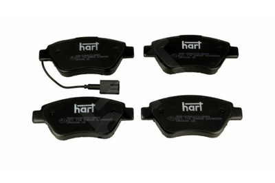 HART ZAPATAS DE FRENADO PARTE DELANTERA STILO 1.2-1.6 16V 01-  