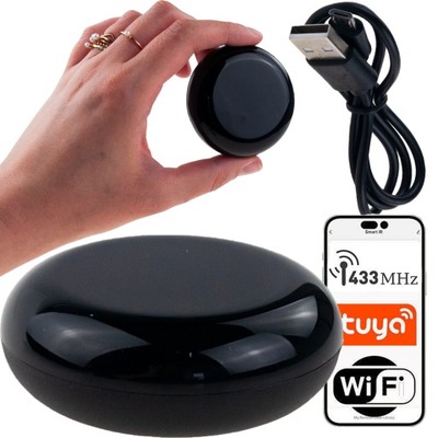 TRANSMITER INTELIGENTNY PILOT IR BEZPRZEWODOWY WiFi STEROWANIE SMART HOME
