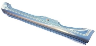 Пороги поріг fiat panda 03- лівий оцинковка фото №1