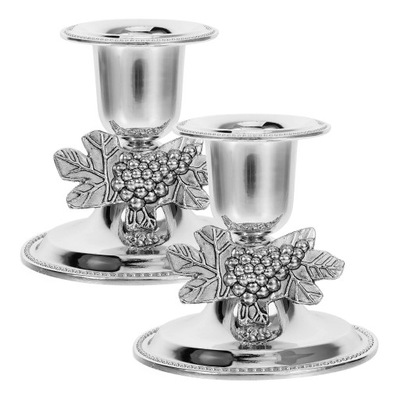 PODSTAWKI NA ZNICZE METALOWE VINTAGE STYLU SZABATOWE