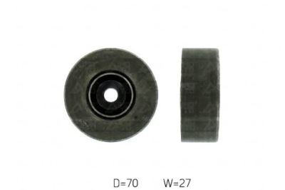 Skf ролик ремінь citroen xsara 1.4 i n1 фото №1