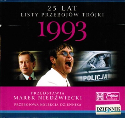 Cd 25 lat Listy Przebojów Trójki 1993