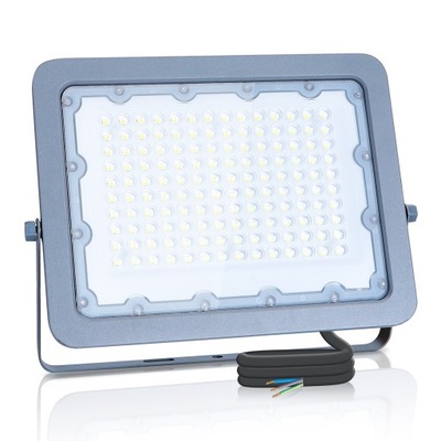 NASWIETLACZ СВЕТОДИОД LED ГАЛОГЕНКА 100W IP65 4000K СЕРИЙ 90° фото