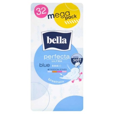 Bella Perfecta Ultra Podpaski Blue 32 szt.