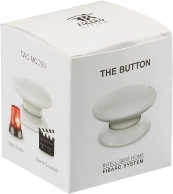 THE BUTTON WHITE FIBARO HOMEKIT APPLE BIAŁY