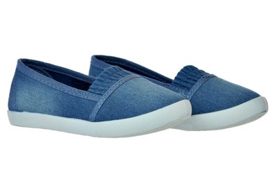 TRAMPKI JEANSOWE BUTY DZIECIĘCE DENIM 6150 roz. 25