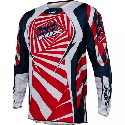 BLUZA CROSS QUAD MTB FOX 180 GOAT NAVY RED S  