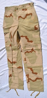 spodnie wojskowe DCU SMALL LONG SL desert US ARMY ripstop