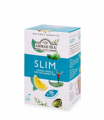 Ahmad Slim Lemon Mate & Matcha Green Tea