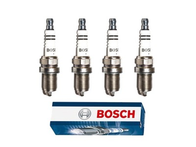 4X ŽVAKĖ UŽDEGIMO BOSCH -FR7DC+ SUPER PLUS +8 