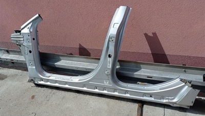 Порог четверть блок двигателя левый citroen c5 iii x7 код лакокрасочного покрытия ezrc фото №1