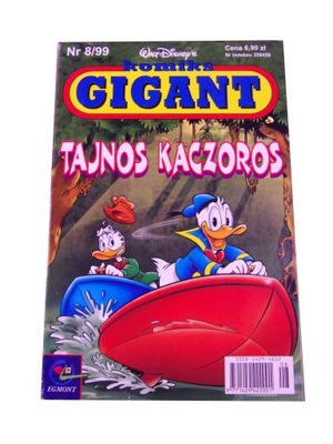 KOMIKS GIGANT 8/99 TAJNOS KACZOROS