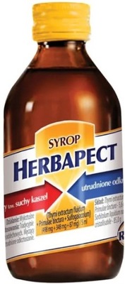 Herbapect Syrop na kaszel suchy i mokry 150g