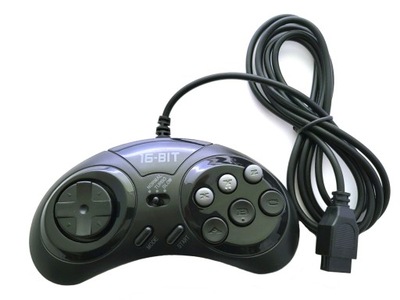 IRIS Pad gamepad kontroler do konsoli Sega Mega Drive Genesis z turbo 9pin
