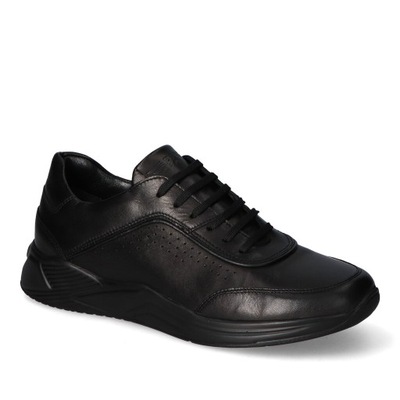 Sneakersy Pan 1639 Czarne lico 40