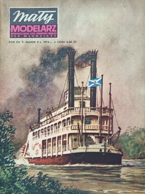 Mały Modelarz 9/1972 tylnokołowiec WESTERN RIVER