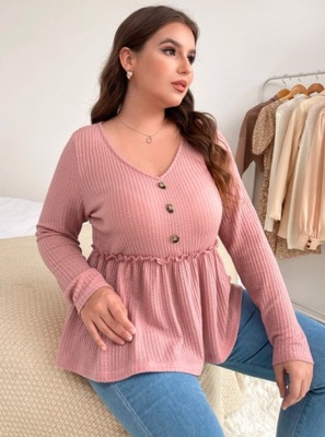 SHEIN BLUZKA Z GUZIKAMI 4XL 509