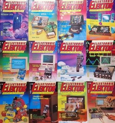 Elektronik Elektor cały rocznik 1995