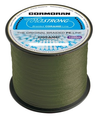 Plecionka Cormoran Corastrong 0,12mm 1200m zielona