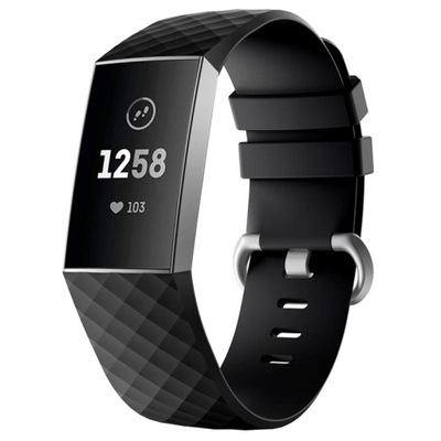 Smartwatch Fitbit Charge 3 czarny 3C-243