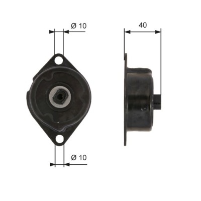 Натяжитель ремень поликлиновый seat arosa skoda felicia i felicia ii vw cadd фото №1