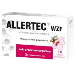 ALLERTEC WZF 10MG 10TABLETEK