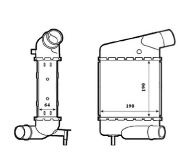 NRF 30197-NRF INTERCOOLER  