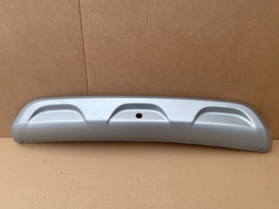 Dacia logan ii спойлер диффузор накладка бампера задняя задний фото №1