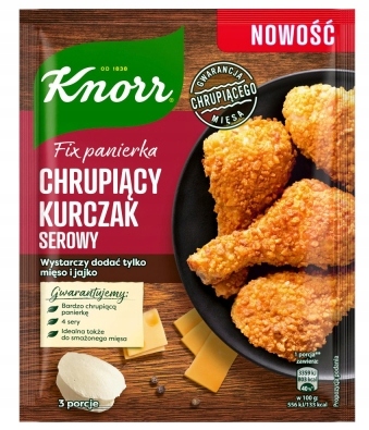 Knorr Fix Panierka Chrupiący Kurczak Serowy 70g