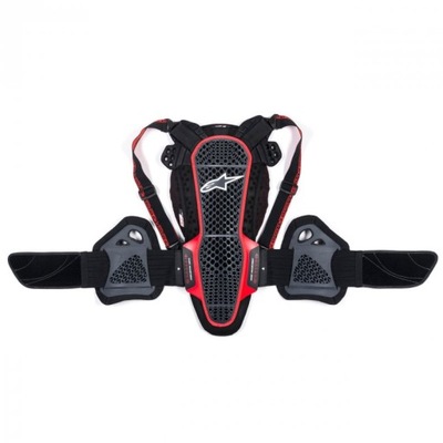 APSAUGAS NUGAROS ALPINESTARS NUCLEON KR-3 SMOKE BLACK/RED S 