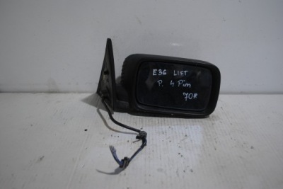 Зеркало правое bmw e36 lift 4 pin фото №1