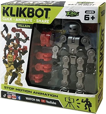 Zing KLIKBOT Villain Blind Pack Single