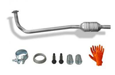 Opel combo 1.2 1.4 1994-2000 труба + каталізатор euro 2 kat фото №1