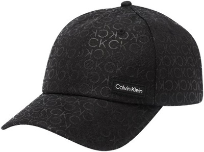 Czapka z daszkiem CALVIN KLEIN męska czarna