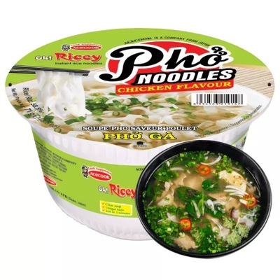 Zupa Pho Noodles kurczak makaron ryżowy zupka instant