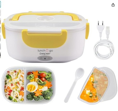 Beper Lunch & Go – ogrzewające pudełko na lunch obiad