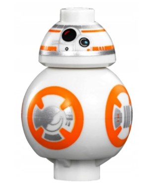 KLOCKI FIGURKA BB 8 BB-8 ROBOT ASTROMECH STAR WARS