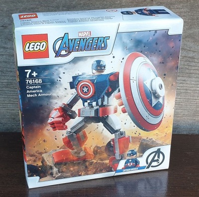 LEGO 76168 Marvel Avengers Opancerzony mech Kapitana Ameryki