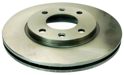 2 x диск гальмівна denckermann b130206 фото №1