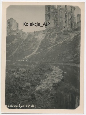 Bodzentyn k. Kielce - Zamek 1931 r. (2393)