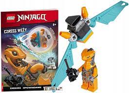 Lego NINJAGO - CZASSS WEŻY + figurka -KOBRA- WĘŻOWIEC njo717 + DRON