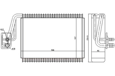 NISSENS GARINTUVO KONDICIONAVIMO MERCEDES S C215 S W220 MAYBACH 57 62 